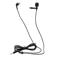 3.5mm Mini Microphone de Poche Elegant Karaoke Haut-Parleur K05 pour Vivo Iqoo Z6x 5G Noir