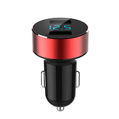 4.8A Adaptateur de Voiture Chargeur Rapide Double USB Port Universel K07 pour Accessories Da Cellulare Bastone Selfie Rouge