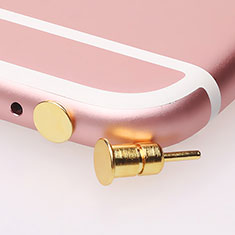 Bouchon Anti-poussiere Jack 3.5mm Android Apple Universel D03 pour Accessories Da Cellulare Tappi Antipolvere Or