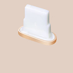 Bouchon Anti-poussiere Lightning USB Jack J07 pour Apple iPad Mini 5 (2019) Or