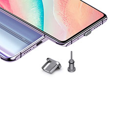 Bouchon Anti-poussiere USB-B Jack Android Universel H02 pour Accessories Da Cellulare Tappi Antipolvere Gris Fonce