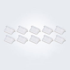 Bouchon Anti-poussiere USB-C Jack Type-C Universel 10PCS H01 pour Apple iPad Pro 12.9 (2021) Blanc