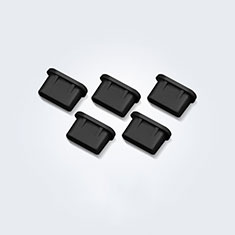 Bouchon Anti-poussiere USB-C Jack Type-C Universel 5PCS H01 pour Apple iPad Pro 11 (2022) Noir