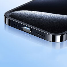 Bouchon Anti-poussiere USB-C Jack Type-C Universel H01 pour Huawei Honor 8X Max Gris Fonce