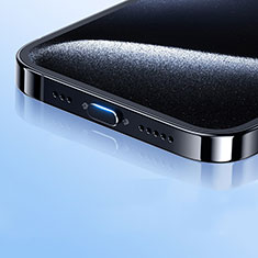 Bouchon Anti-poussiere USB-C Jack Type-C Universel H01 pour Samsung Galaxy A7 Duos SM-A700F A700FD Noir
