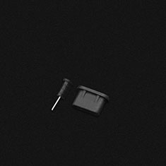 Bouchon Anti-poussiere USB-C Jack Type-C Universel H04 Noir