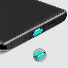 Bouchon Anti-poussiere USB-C Jack Type-C Universel H08 pour Huawei MediaPad X2 Vert