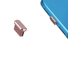 Bouchon Anti-poussiere USB-C Jack Type-C Universel H13 pour Oppo Reno9 Pro+ Plus 5G Or Rose