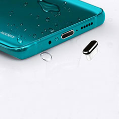 Bouchon Anti-poussiere USB-C Jack Type-C Universel H16 pour Samsung Galaxy J3 2016 Noir