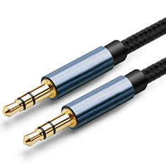 Cable Auxiliaire Audio Stereo Jack 3.5mm Male vers Male A04 pour Huawei Honor MagicBook 14 Noir