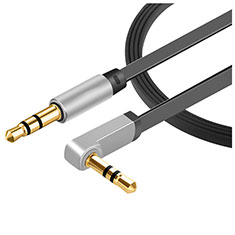 Cable Auxiliaire Audio Stereo Jack 3.5mm Male vers Male A07 Noir