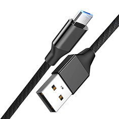 Cable Micro USB Android Universel A15 pour Samsung Galaxy M01 Noir