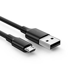 Cable Micro USB Android Universel A20 pour Samsung Galaxy S2 Duos I929 Noir