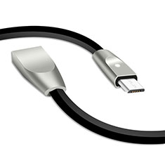 Cable Micro USB Android Universel M02 pour Nokia 6.3 Noir