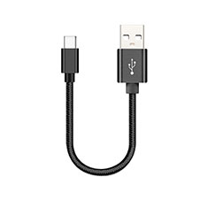 Cable Type-C Android Universel 30cm S05 pour Sony Xperia 10 V Noir