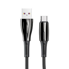 Cable Type-C Android Universel T12 pour Apple iPad Air 5 10.9 (2022) Noir