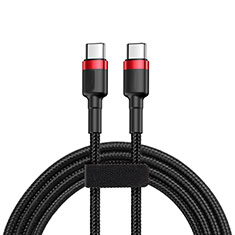 Cable Type-C Android Universel T16 pour Sony Xperia 10 IV SO-52C Noir