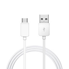 Cable Type-C Android Universel T18 pour Samsung Galaxy A41 SC-41A Blanc