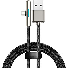 Cable Type-C Android Universel T25 pour Vivo Y53t 5G Noir