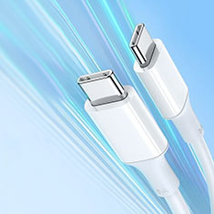 Cable Type-C USB-C vers Type-C USB-C 100W H05 pour Huawei Honor MagicBook 14 Gris Fonce