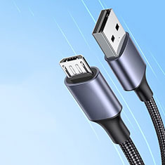 Cable USB 2.0 Android Universel 2A H03 pour Handy Zubehoer Kfz Ladekabel Bleu