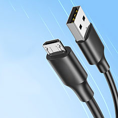 Cable USB 2.0 Android Universel 2A H03 pour Handy Zubehoer Kfz Ladekabel Noir