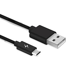 Cable USB 2.0 Android Universel A03 pour Oppo A58 4G Noir