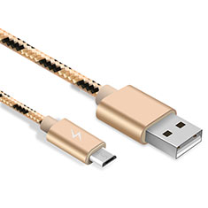 Cable USB 2.0 Android Universel A03 pour Oppo A93s 5G Or