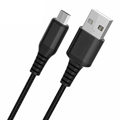 Cable USB 2.0 Android Universel A06 pour Huawei Y7 2018 Noir