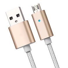 Cable USB 2.0 Android Universel A08 pour Handy Zubehoer Kfz Ladekabel Or