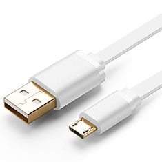 Cable USB 2.0 Android Universel A09 pour Nokia 8.3 5G Blanc
