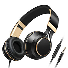 Casque Ecouteur Filaire Sport Stereo Intra-auriculaire Oreillette H65 pour Samsung Galaxy S20 FE 4G Noir