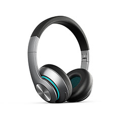 Casque Ecouteur Sport Bluetooth Stereo Intra-auriculaire Sans fil Oreillette H70 pour Vivo iQOO U3 5G Gris