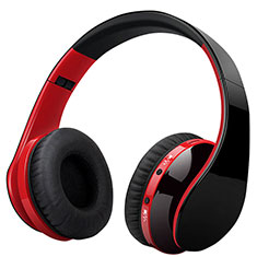 Casque Ecouteur Sport Bluetooth Stereo Intra-auriculaire Sans fil Oreillette H72 pour Vivo iQOO Z6x Rouge
