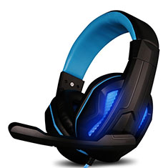 Casque Filaire Sport Stereo Ecouteur Intra-auriculaire Oreillette H58 pour Vivo iQOO U3 5G Bleu
