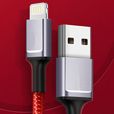 Chargeur Cable Data Synchro Cable C03 pour Apple iPad 10.2 (2020) Rouge