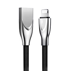 Chargeur Cable Data Synchro Cable D05 pour Apple iPhone 8 Plus Noir