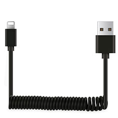 Chargeur Cable Data Synchro Cable D08 pour Apple iPad New Air (2019) 10.5 Noir