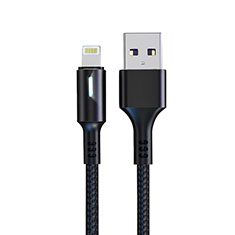 Chargeur Cable Data Synchro Cable D21 pour Apple New iPad 9.7 (2018) Noir