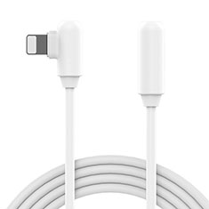 Chargeur Cable Data Synchro Cable D22 pour Apple iPhone 7 Blanc