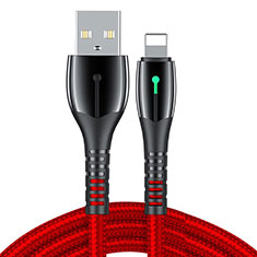 Chargeur Cable Data Synchro Cable D23 pour Apple iPad 10.2 (2020) Rouge
