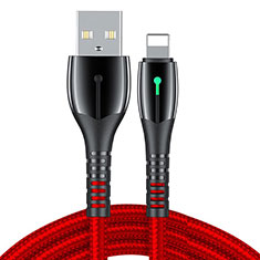 Chargeur Cable Data Synchro Cable D23 pour Apple iPad New Air (2019) Rouge