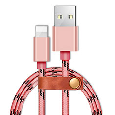 Chargeur Cable Data Synchro Cable L05 pour Apple iPhone 8 Plus Rose