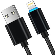 Chargeur Cable Data Synchro Cable L13 pour Apple iPhone 13 Pro Noir
