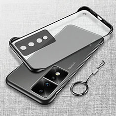 Coque Antichocs Rigide Sans Cadre Transparente Crystal Etui Housse H01 pour Huawei Honor 80 GT 5G Noir