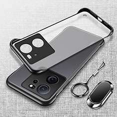 Coque Antichocs Rigide Sans Cadre Transparente Crystal Etui Housse H01 pour Xiaomi Redmi K60 Ultra 5G Noir