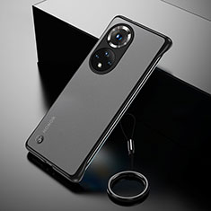 Coque Antichocs Rigide Sans Cadre Transparente Crystal Etui Housse H03 pour Huawei Honor 50 5G Noir