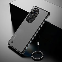 Coque Antichocs Rigide Sans Cadre Transparente Crystal Etui Housse pour Huawei Honor 50 SE 5G Noir