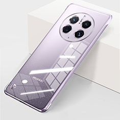 Coque Antichocs Rigide Sans Cadre Transparente Crystal Etui Housse pour Huawei Mate 50 Violet