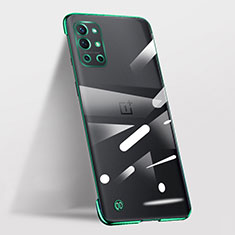 Coque Antichocs Rigide Sans Cadre Transparente Crystal Etui Housse pour OnePlus 9R 5G Vert